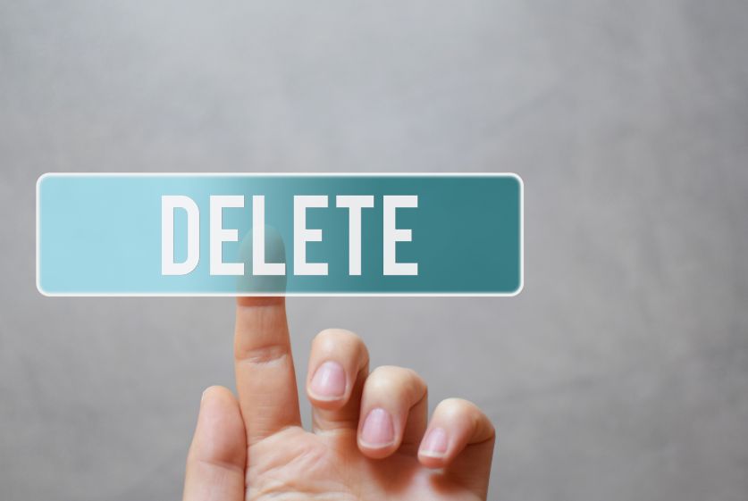 delete openai account